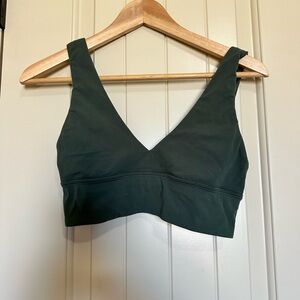Lululemon Athletica Deep Green Sports Bra